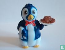Penguin as a waiter