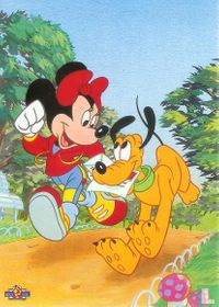 Disney Minnie en Pluto 