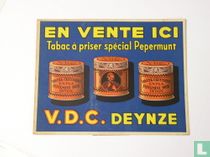 En vente ici; Tabac à priser spécial pepermunt