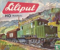 Liliput catalogue de trains miniatures