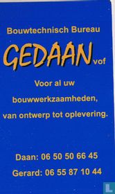 Gedaan vof