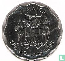 Jamaïque 10 dollars 2005
