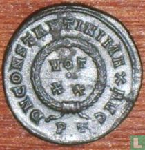 Roman Empire empereur Constantin le grand Kleinfollis de Thessalonique AE3 320 apr. j.-c.