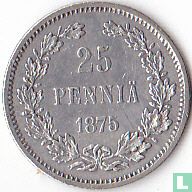 Finland 25 penniä 1875