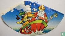 Sinterklaas op de stoomboot