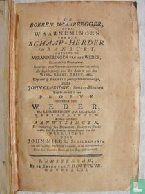 De Boeren Waarzegger ofte, waarnemingen van den schaap-herder van Banbury (…)