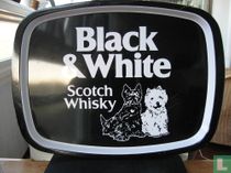 Tray Black & White Scotch Whisky