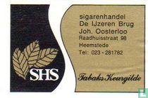 sigarenhandel - De IJzeren Brug - Joh. Oosterloo - Heemstede