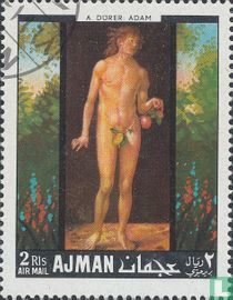 Eve et Adam de peintures