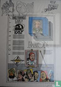 Blake & Mortimer Jacobs de dessin original