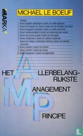 Het allerbelangrijkste management principe