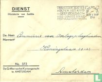Amsterdam CS - Enveloppe de service n° 372