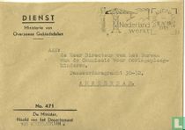 La Haye - Enveloppe de service n° 471