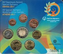 Grèce coffret 2011 "XIII Special Olympics World Summer Games in Athens"