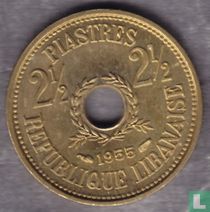 Libanon 2½ piastres 1955
