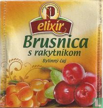 Brusnica s rakytníkom