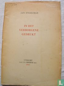 In het verborgene gedrukt