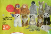 12 pluche-wnf dieren