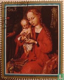 Peintures de Noël et Madonna
