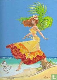 Franka et Bars sur la plage