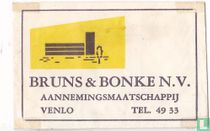 Bruns & Bonke N.V. Aannemingsmaatschappij