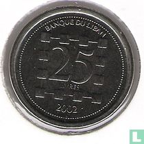 Liban 25 livres 2002 acheter