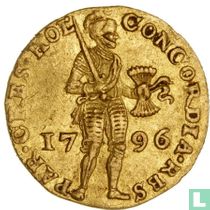 Bataafse Republiek 1 dukaat 1796 (Holland - zonder ster)