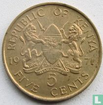 Kenya 5 cents 1971