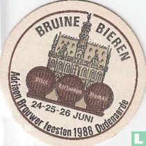Bruine bieren Adriaen Brouwer feesten 1988 Oudenaarde 