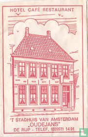 Hotel Café Restaurant 't Stadhuis van Amsterdam 