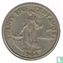 Philippines 25 centavos 1964