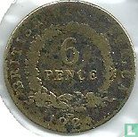Britisch Westafrika 6 Pence 1924 (KN)