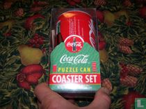 Set de sous-verres pour canettes de coca Puzzle