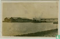 "Overzicht vliegkamp MoroKrembangan" linkerdeel panoramafoto