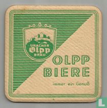 Olpp Biere immer ein Genuß