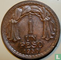 Chile 1 Peso 1950