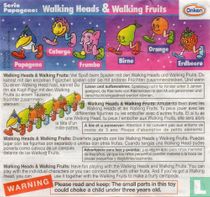 Papageno Walking Heads & Walking Fruits