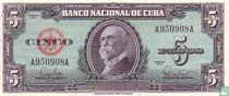 CUBA  5 Pesos
