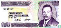 Burundi 100 Francs 1997