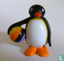 Penguin with ball