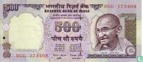 Indien 500 Rupien 2000