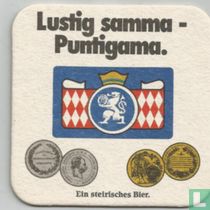 Lustig samma - Puntigama. / Puntigamer