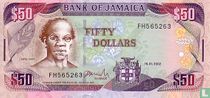 Jamaica 50 Dollars 2002