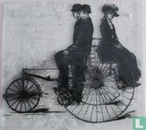 Ouderwetse fiets voor 3 personen