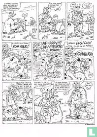 Joop Klepzeiker, originele pagina, "Honnepon"   