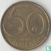 Austria 50 groschen 1996