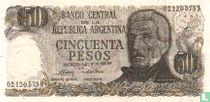 Argentine 50 pesos