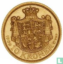 Dänemark 10 Kroner 1909