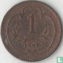 Österreich 1 Heller 1909