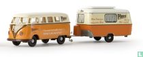 Volkswagen Transporter T1b met Eriba Caravan 'Pfanni'